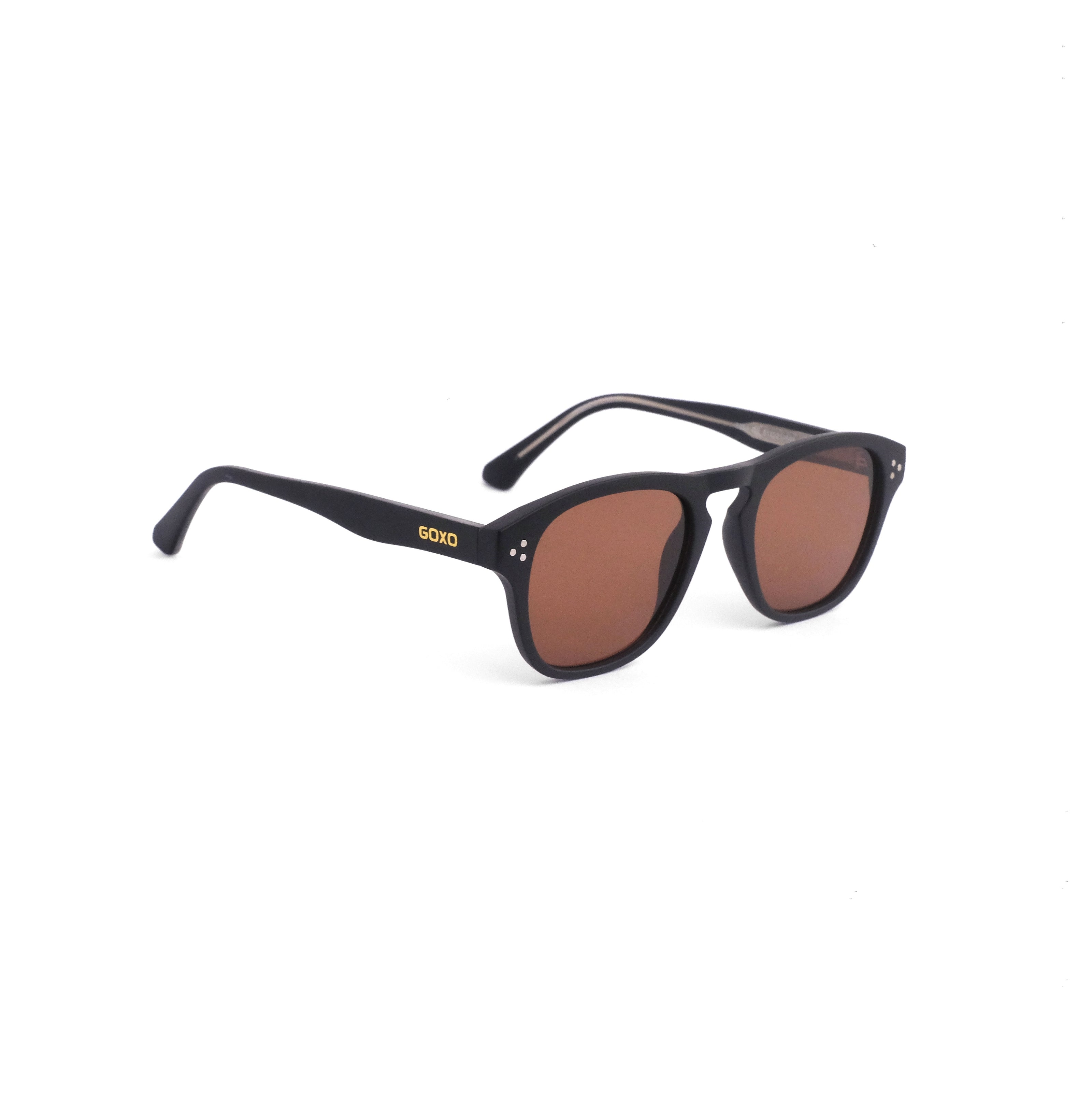 Tridot classic black-brown sunglass 868