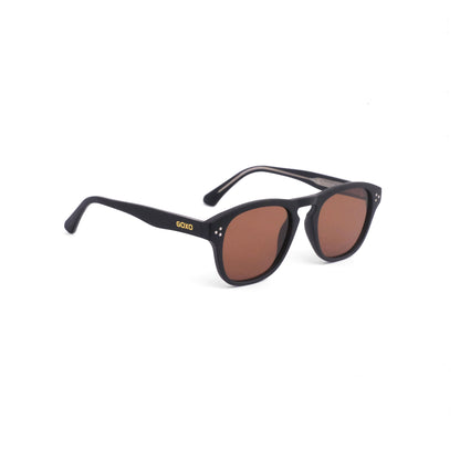 Tridot classic black-brown sunglass 868