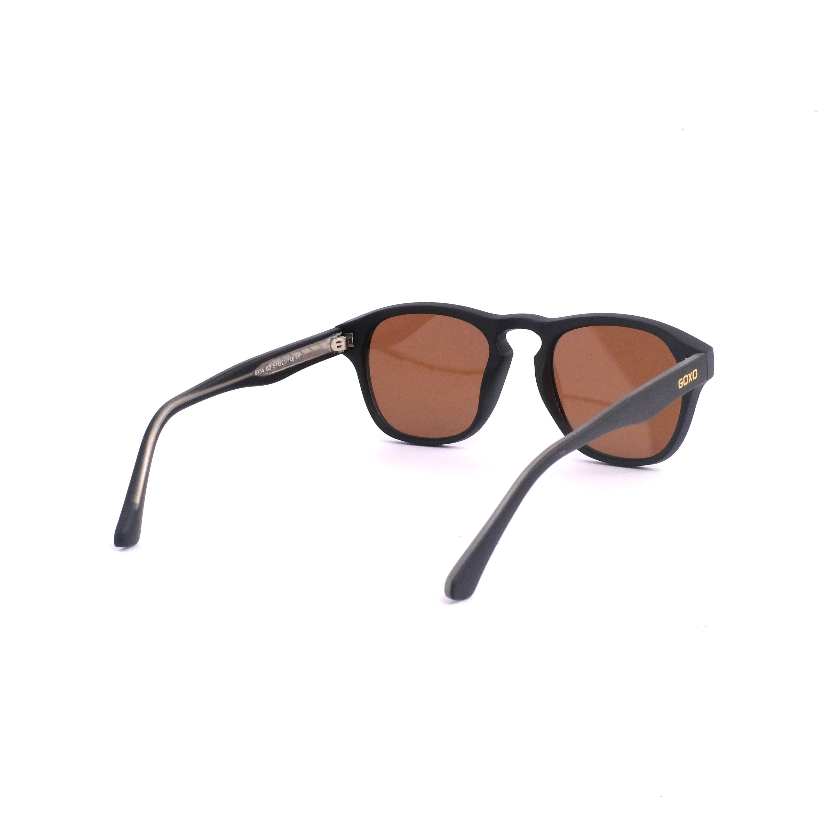 Tridot classic black-brown sunglass 868