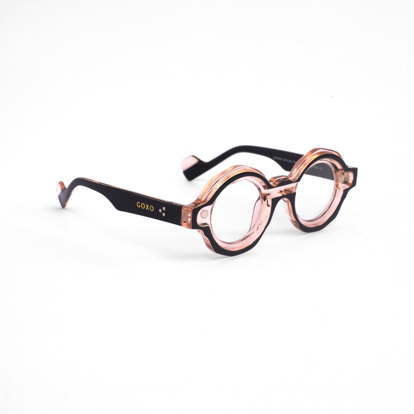Orbit clip-on polarized peach sunglass 860