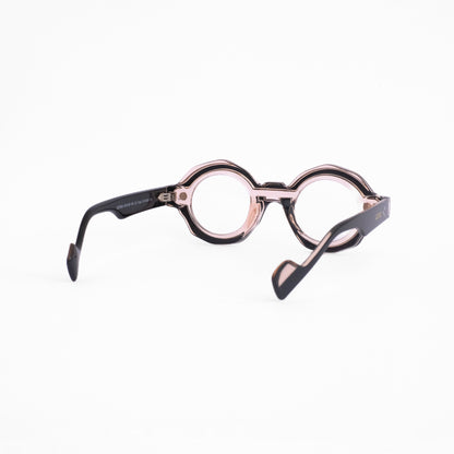 Orbit clip-on polarized peach sunglass 860