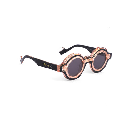 Orbit clip-on polarized peach sunglass 860