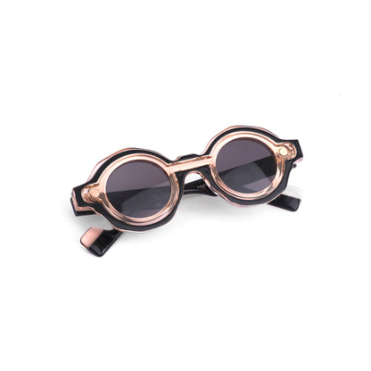 Orbit clip-on polarized peach sunglass 860