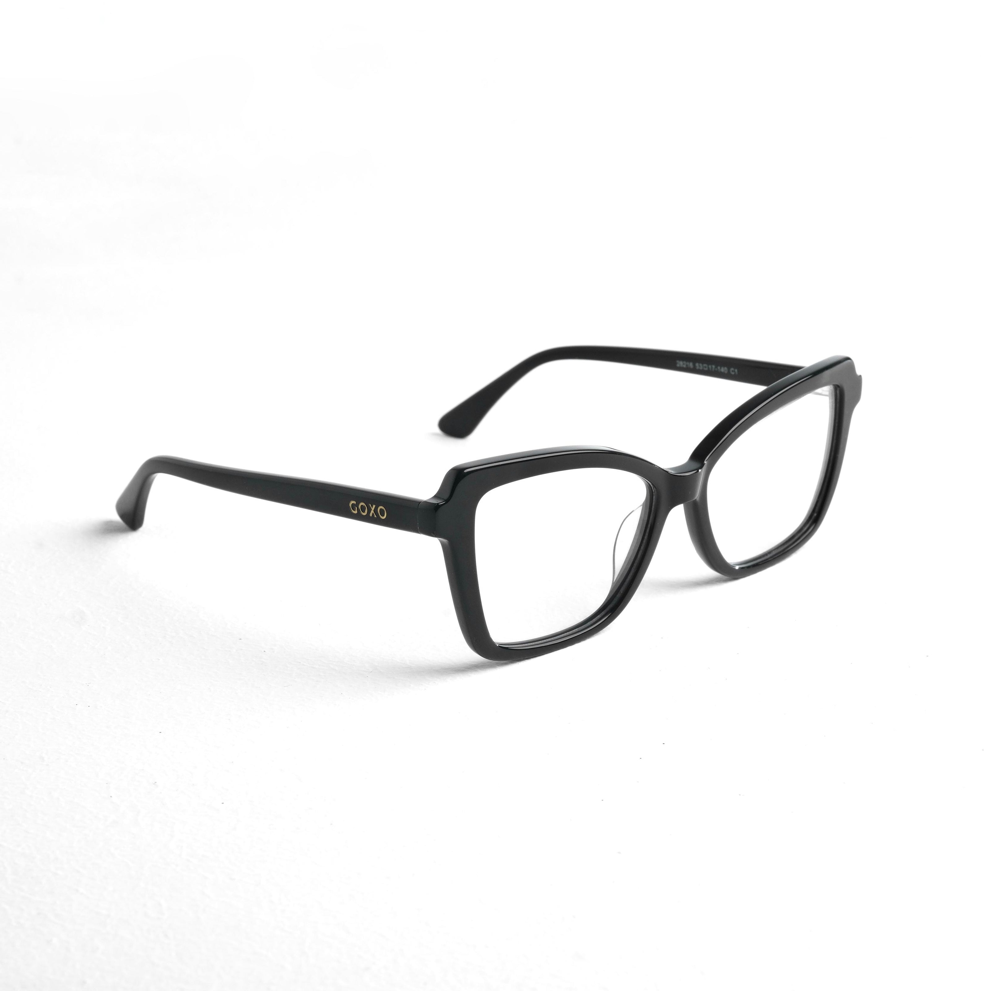 Acetate ladies premium black frames 710