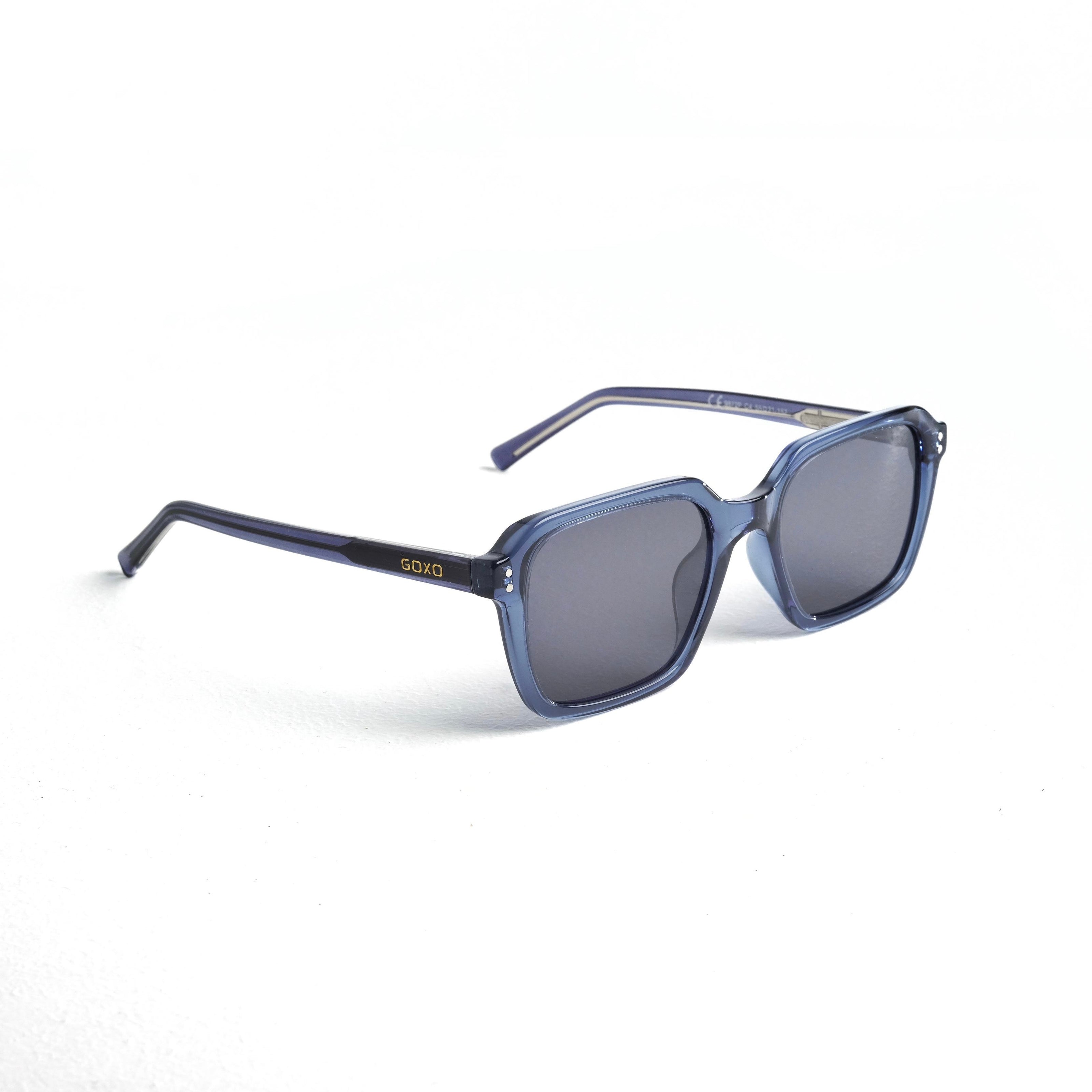 Azure blue polarized 695