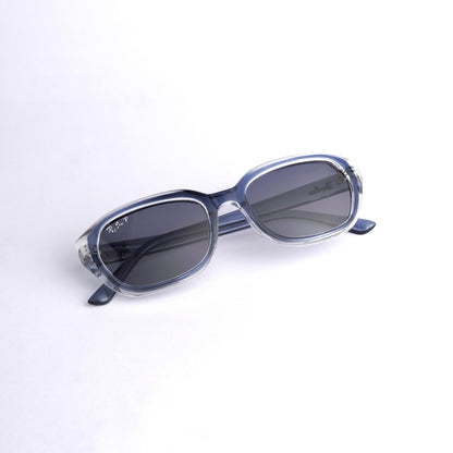 Branded dual transparent   sunglass 666
