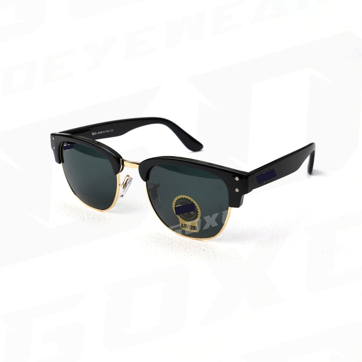 Clubmaster golden-black