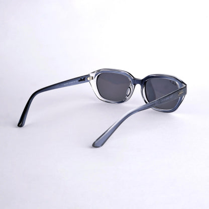 Branded dual transparent   sunglass 666