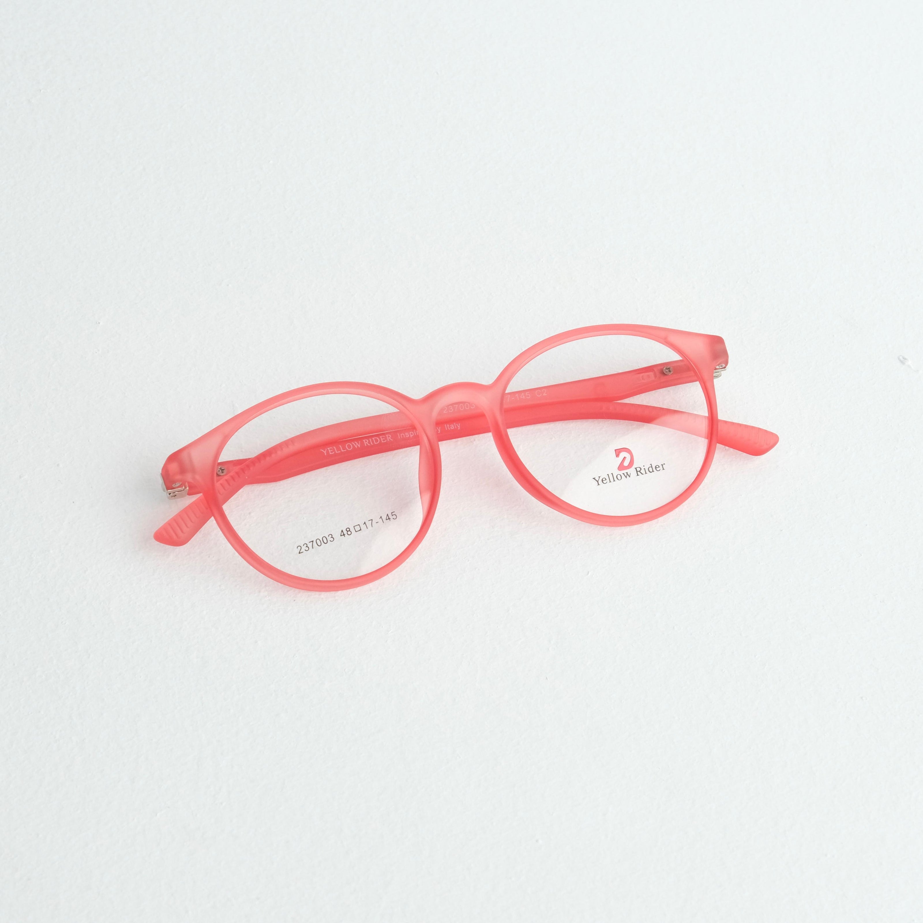 Pink round frame
