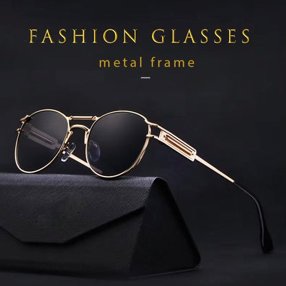 Golden-Black Metal Oval 280