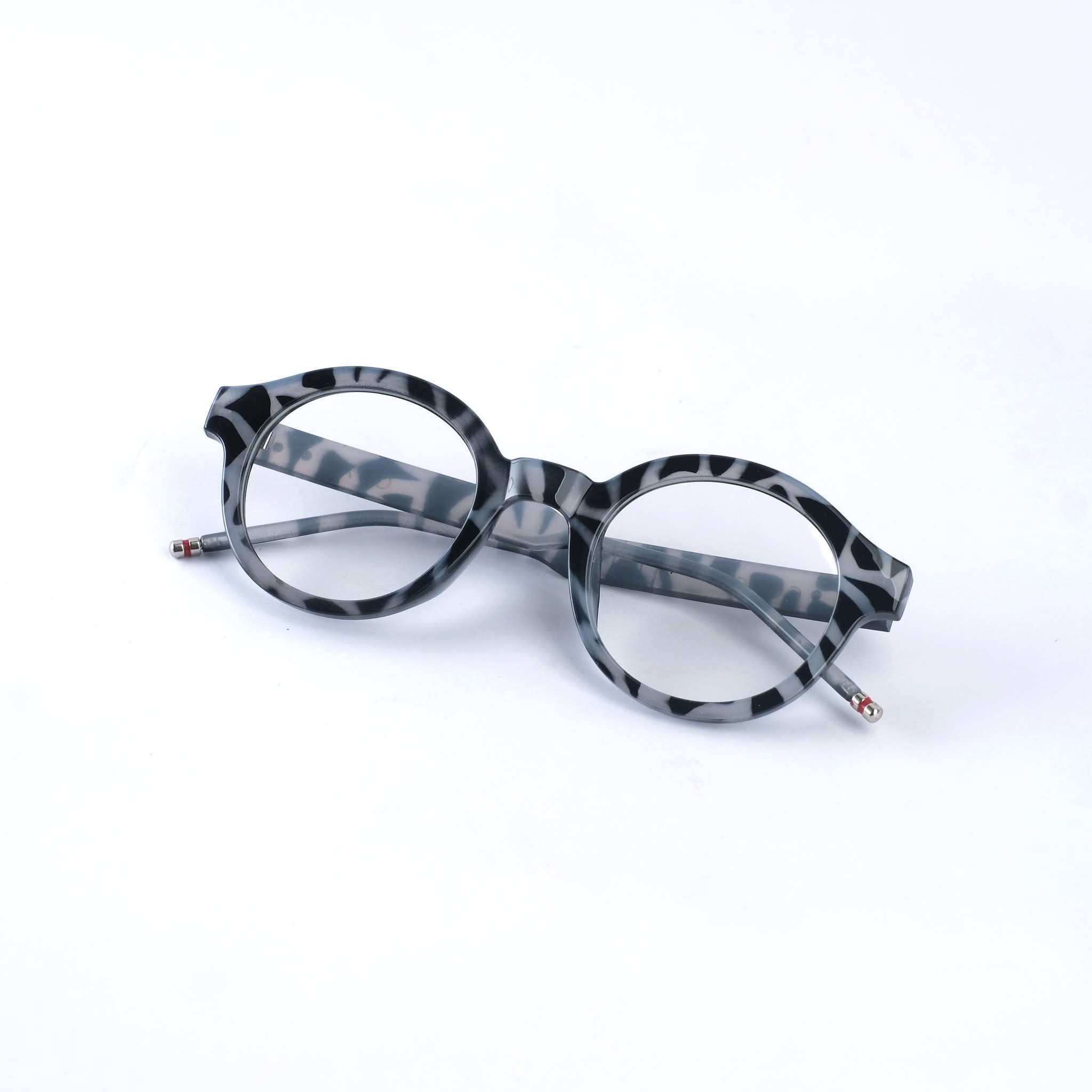 Round Gray Tortoiseshell frames 320