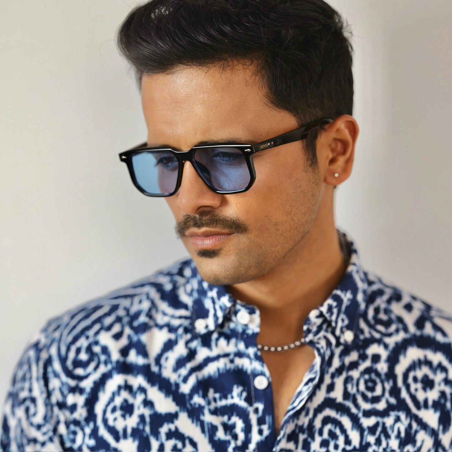 Mens blue nv sunglass 632