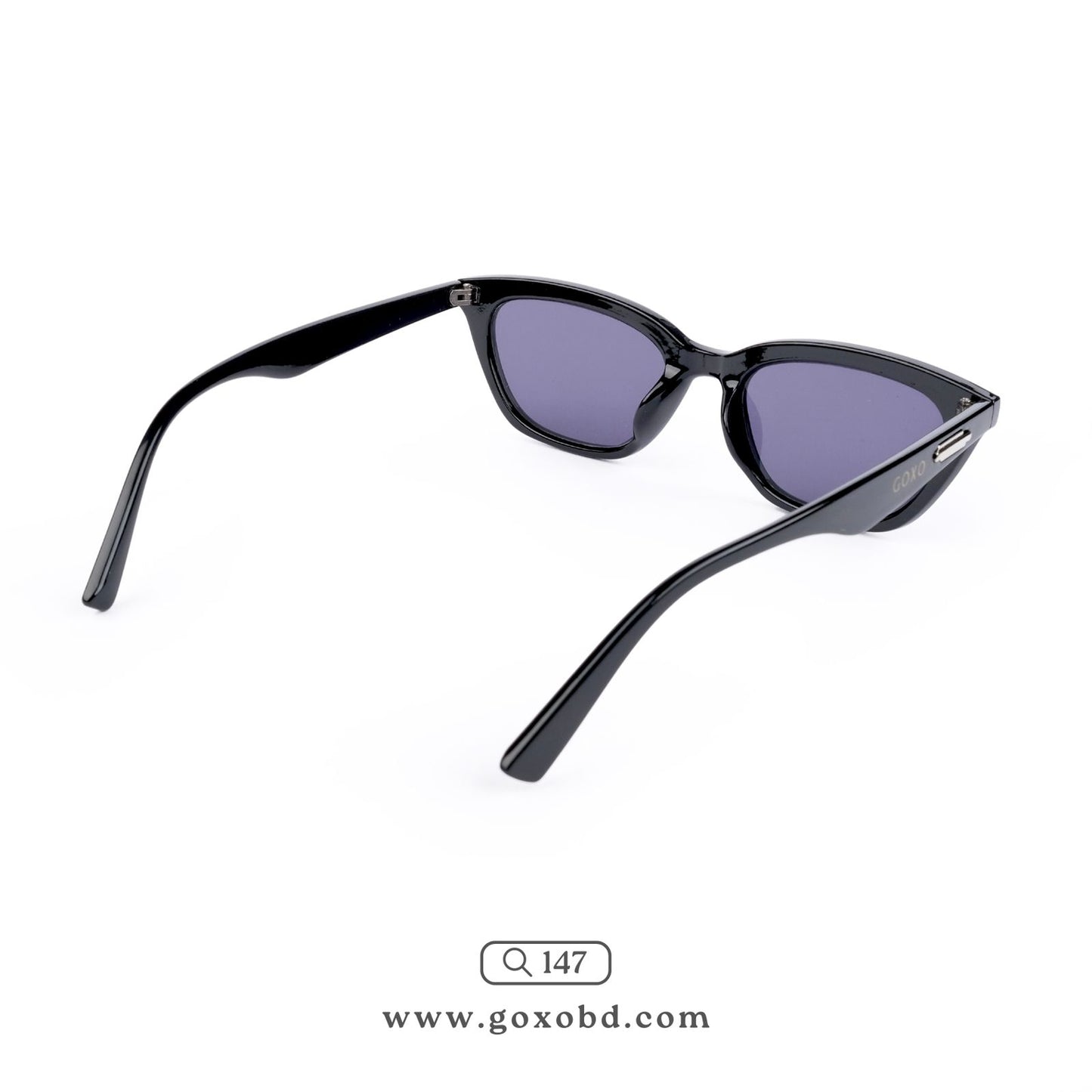 Cat Eye Narrow Black 147