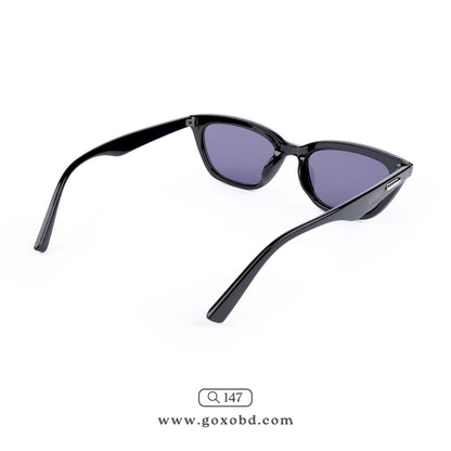 Cat Eye Narrow Black 147