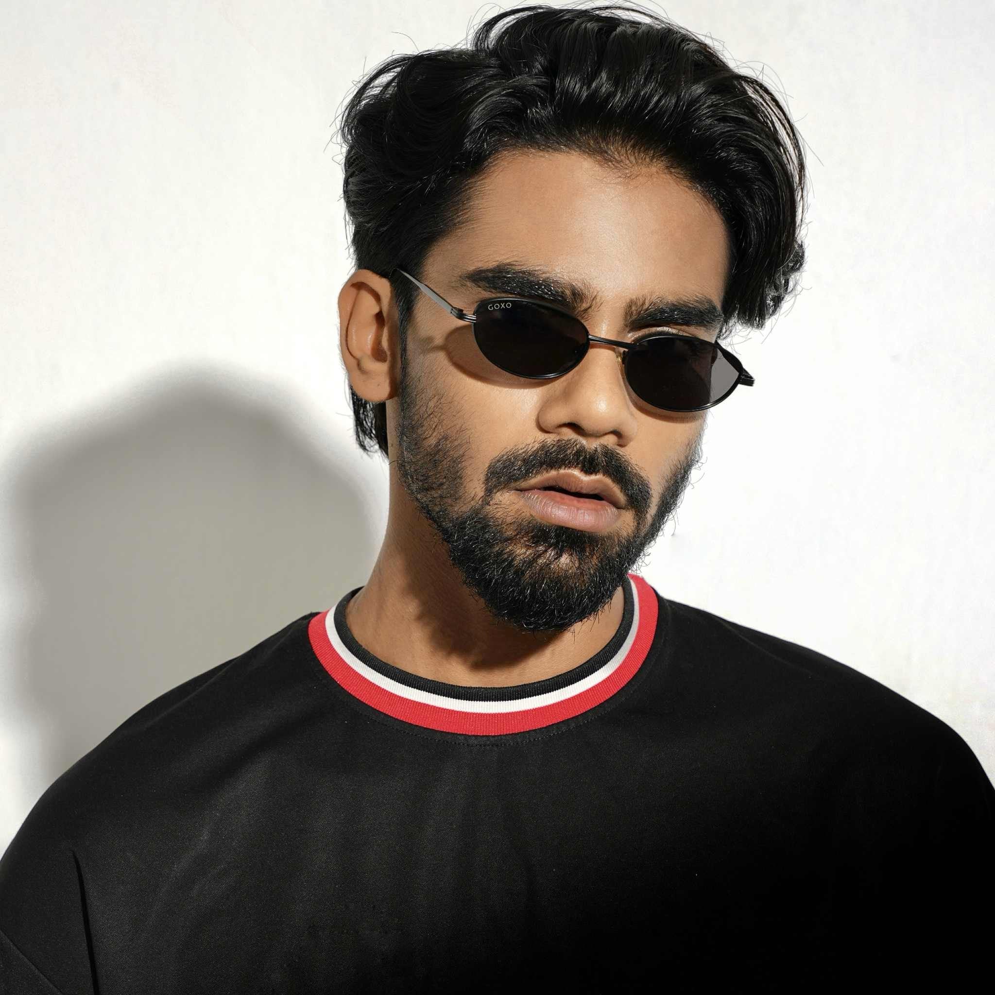 Metalic black shades 452
