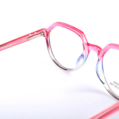 Ladies Pink blue frames