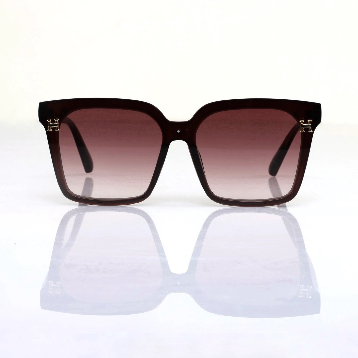 LADIES SUNGLASSES BROWN SQ