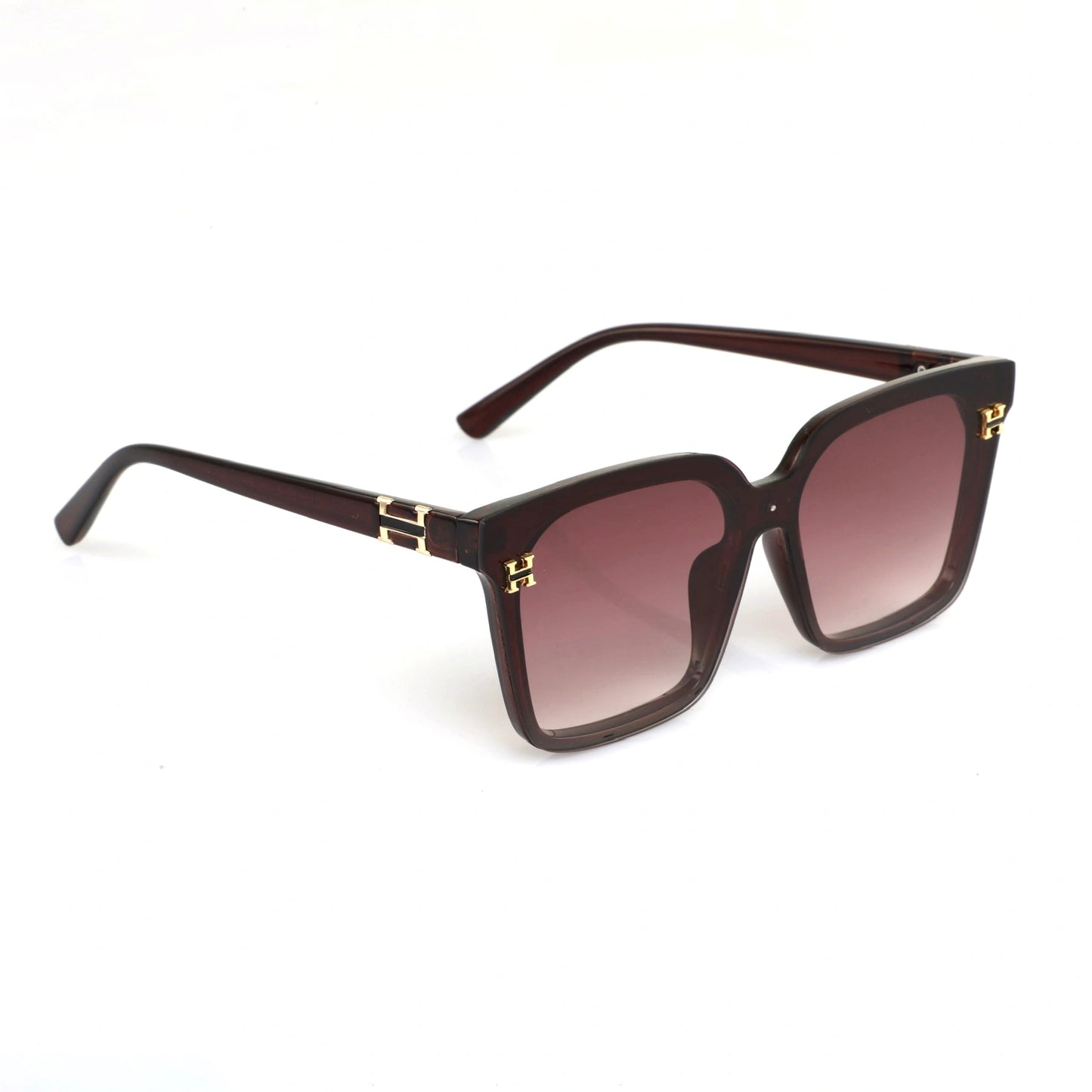 LADIES SUNGLASSES BROWN SQ