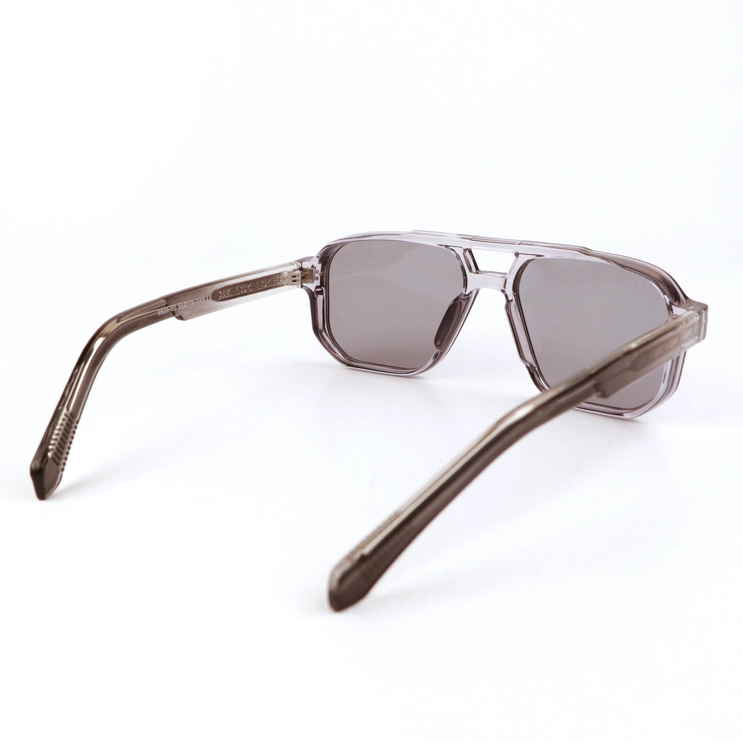 Premium Double-Bridge Sunglass GREY 102