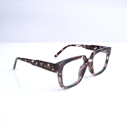 Square leopard frame 655