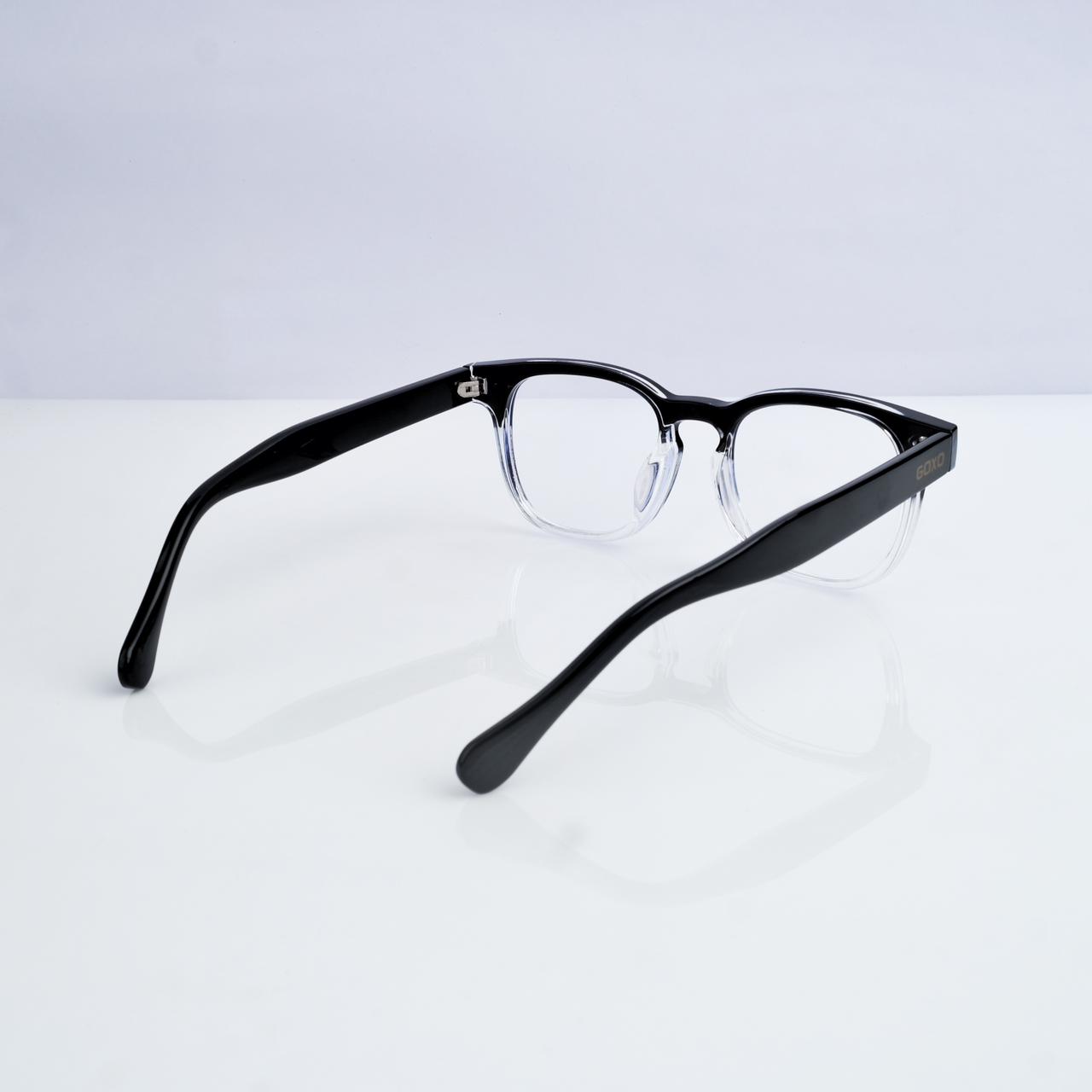 Square dual black  frame 660