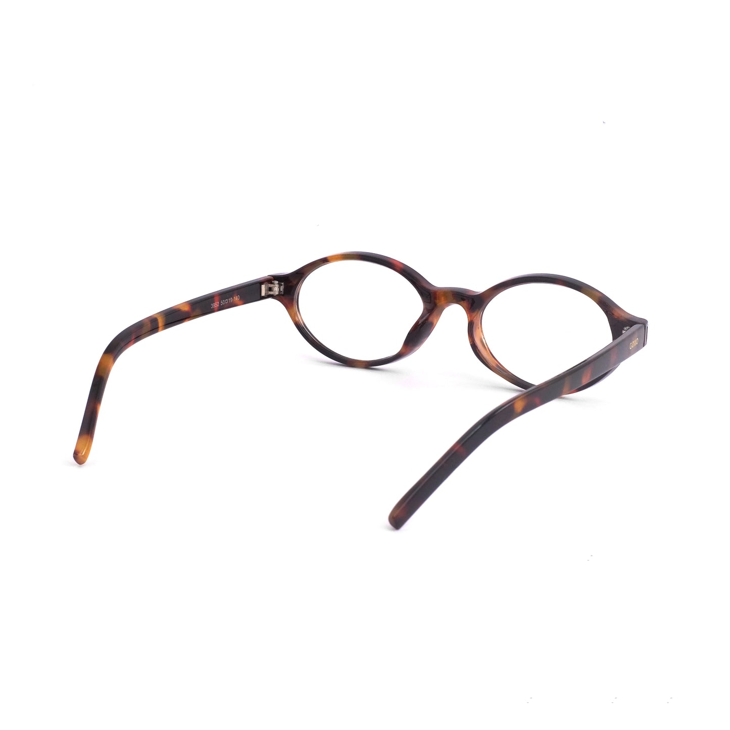 778 Unisex oval leopard frame