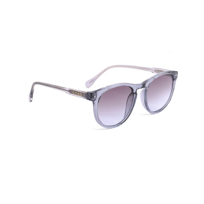 812 Metro blue round sunglass