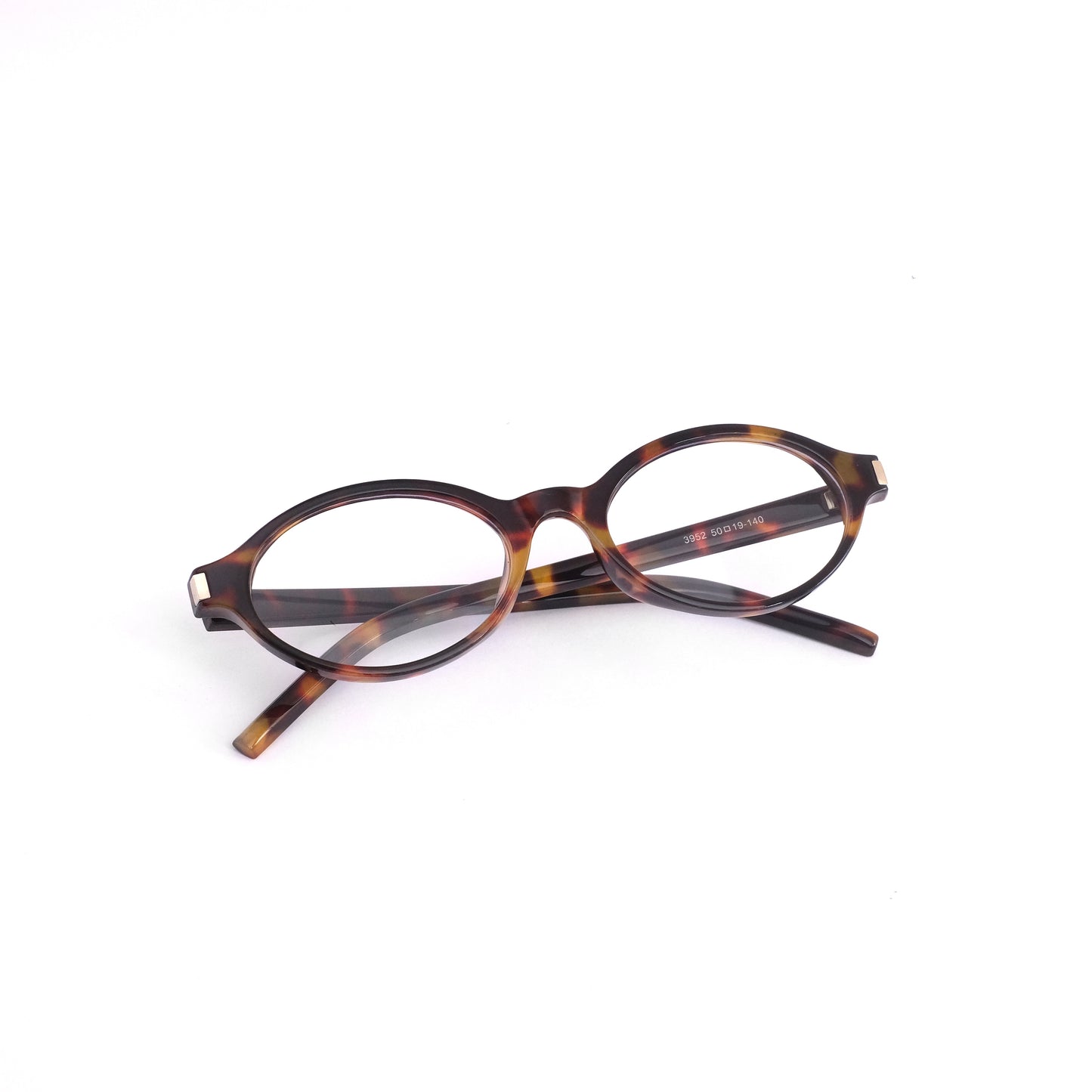 778 Unisex oval leopard frame
