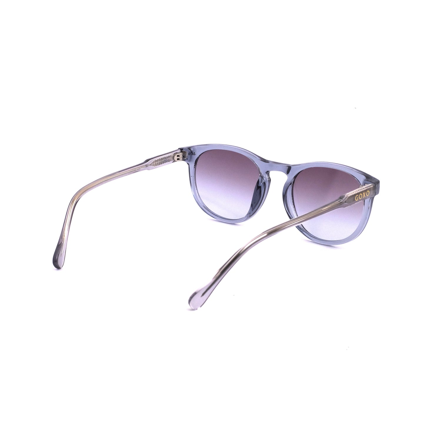 812 Metro blue round sunglass