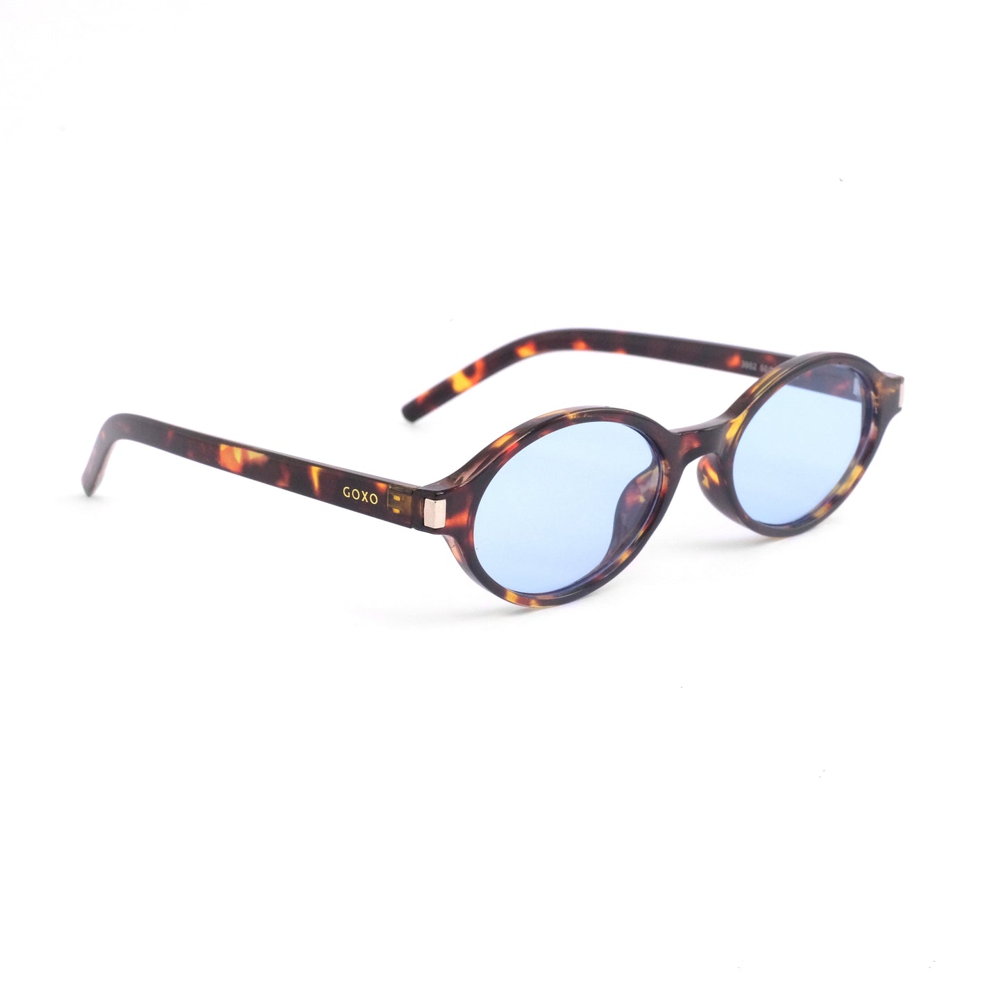 777 Unisex oval leo-blue sunglass