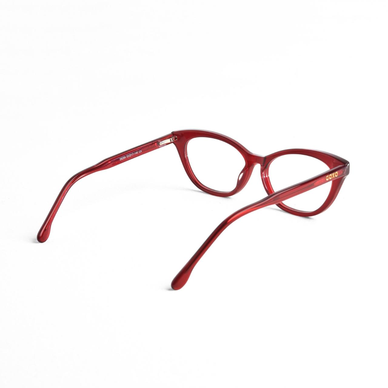 Acetate ladies premium maroon frames 733