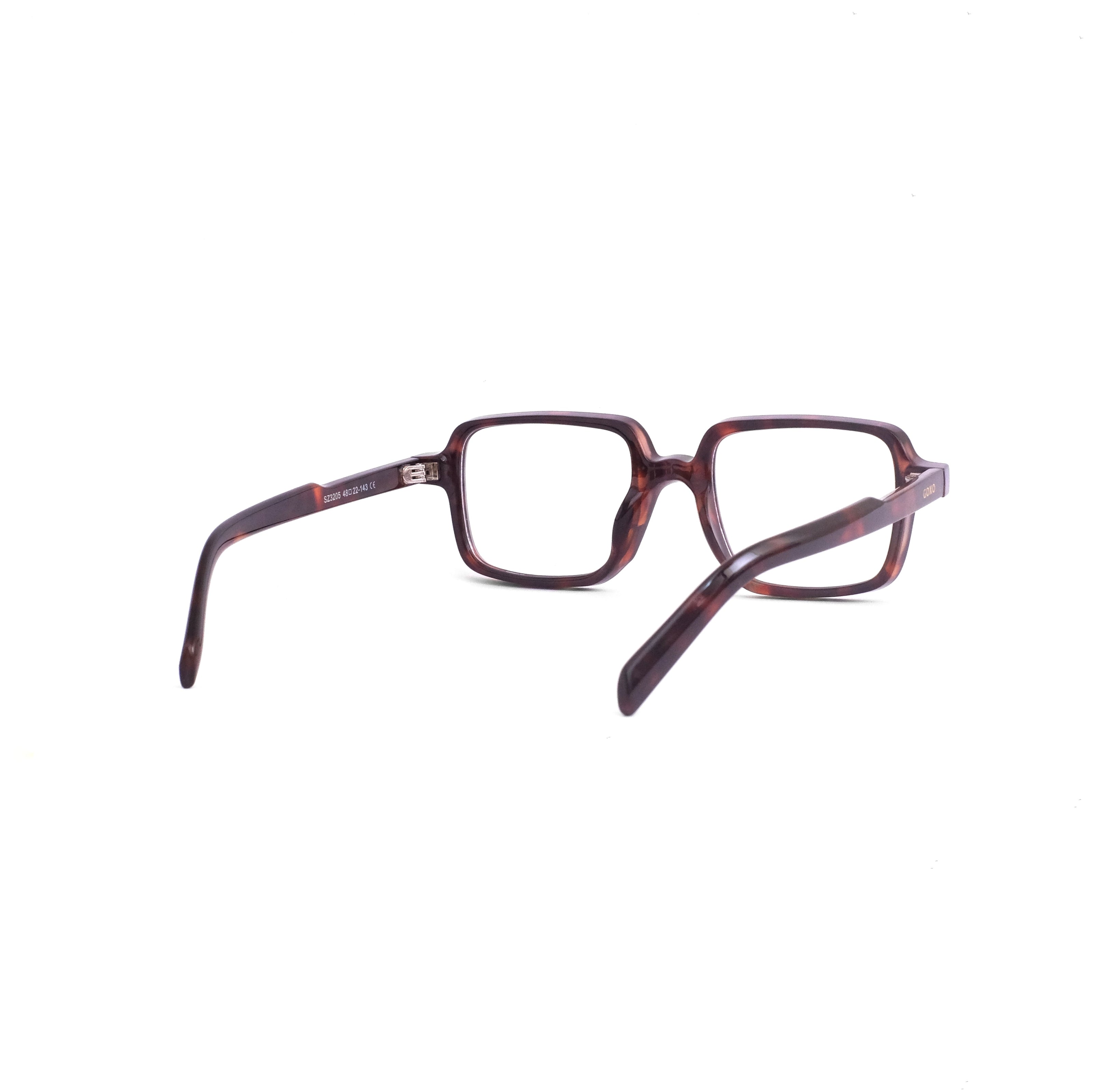 Square leopard frame 791
