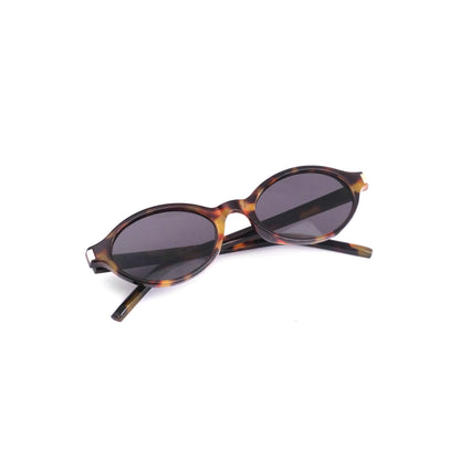 776 Unisex oval leopard sunglasses