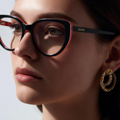 Acetate ladies premium Duel colour frames 732