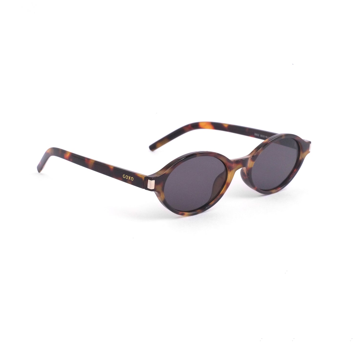 776 Unisex oval leopard sunglasses