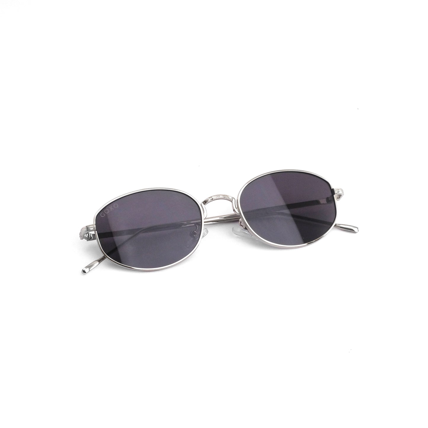 850 Metalic oval shades black