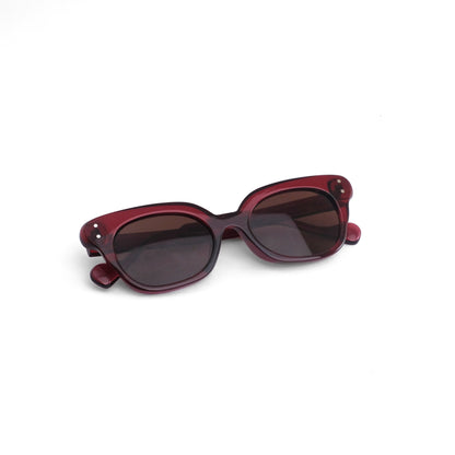 780 Butterfly ladies maroon sunglass