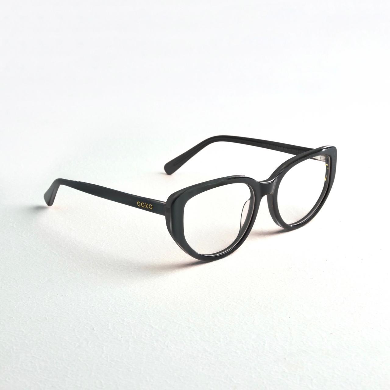 Acetate ladies premium black frames 740