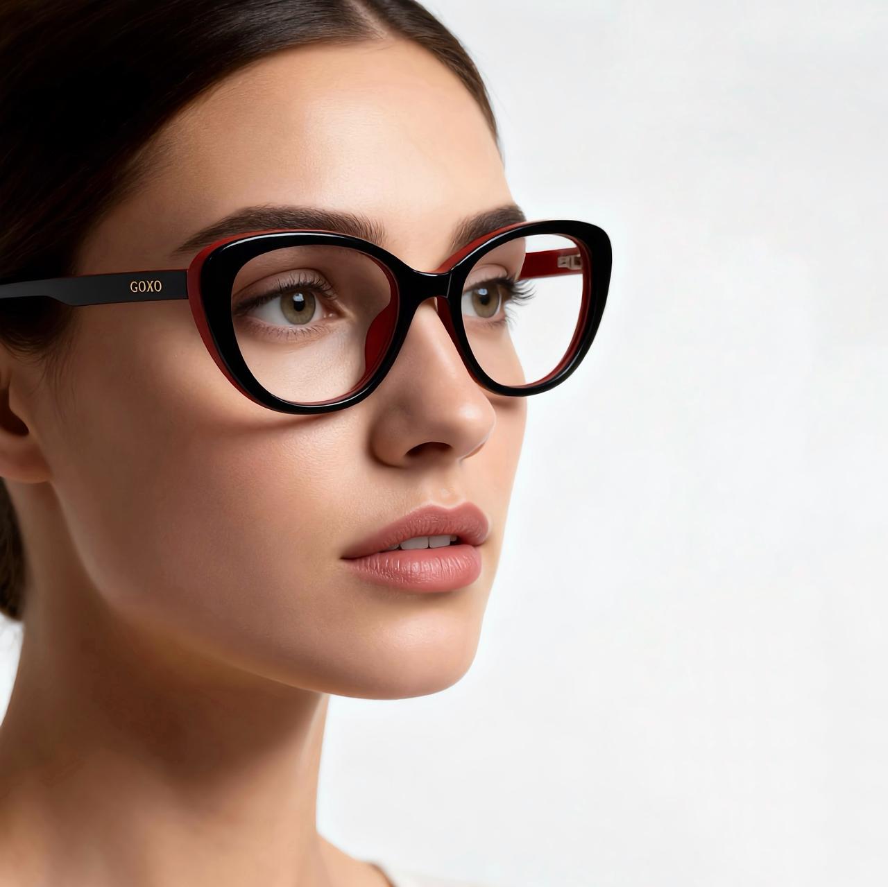 Acetate ladies premium Duel colour frames 723