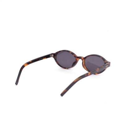 776 Unisex oval leopard sunglasses