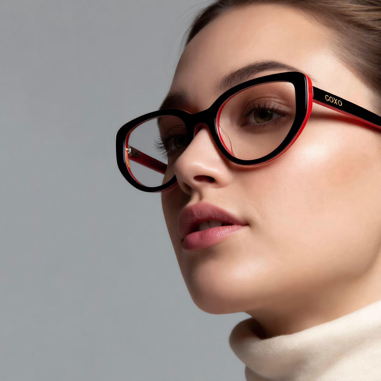 Acetate ladies premium Duel colour frames 732
