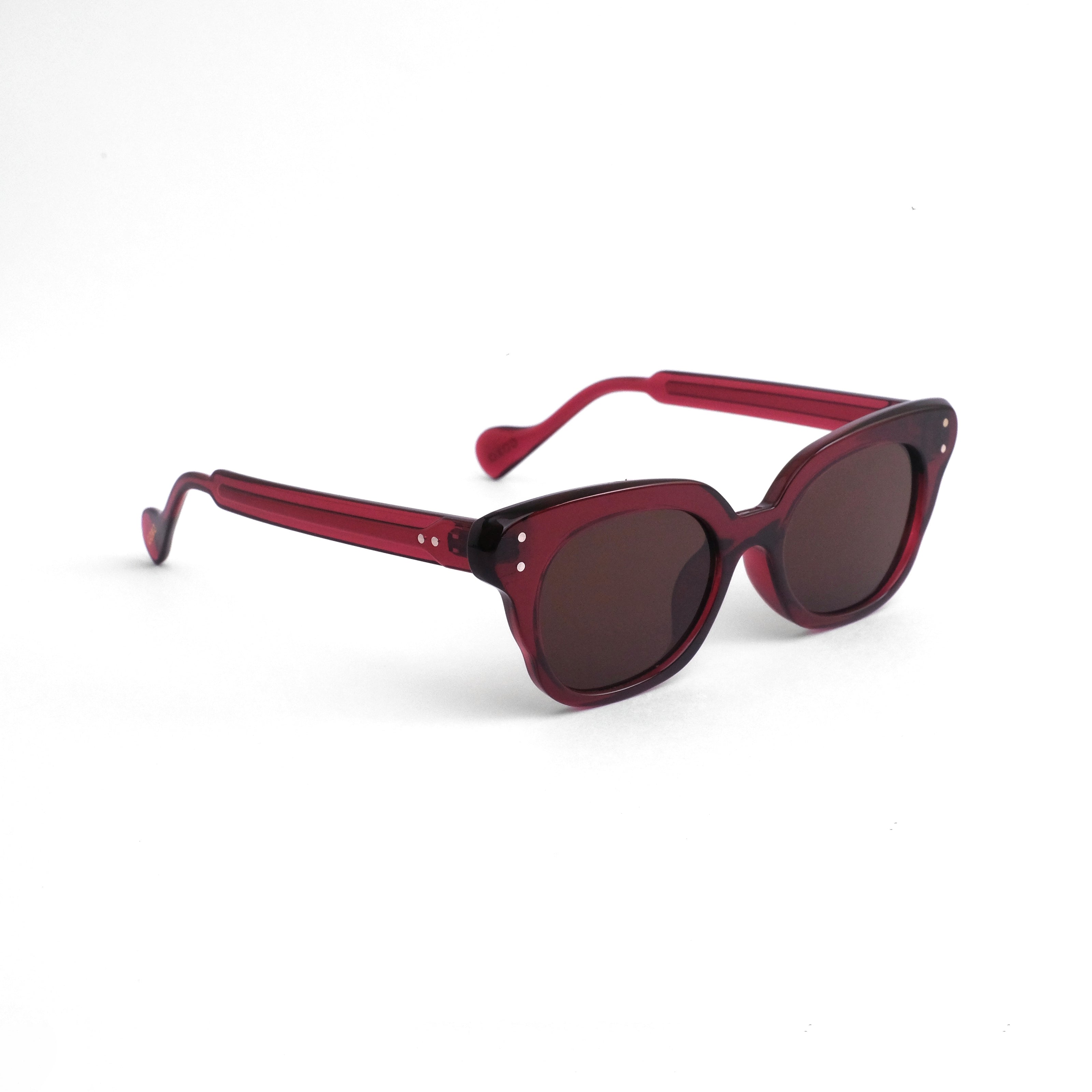 780 Butterfly ladies maroon sunglass