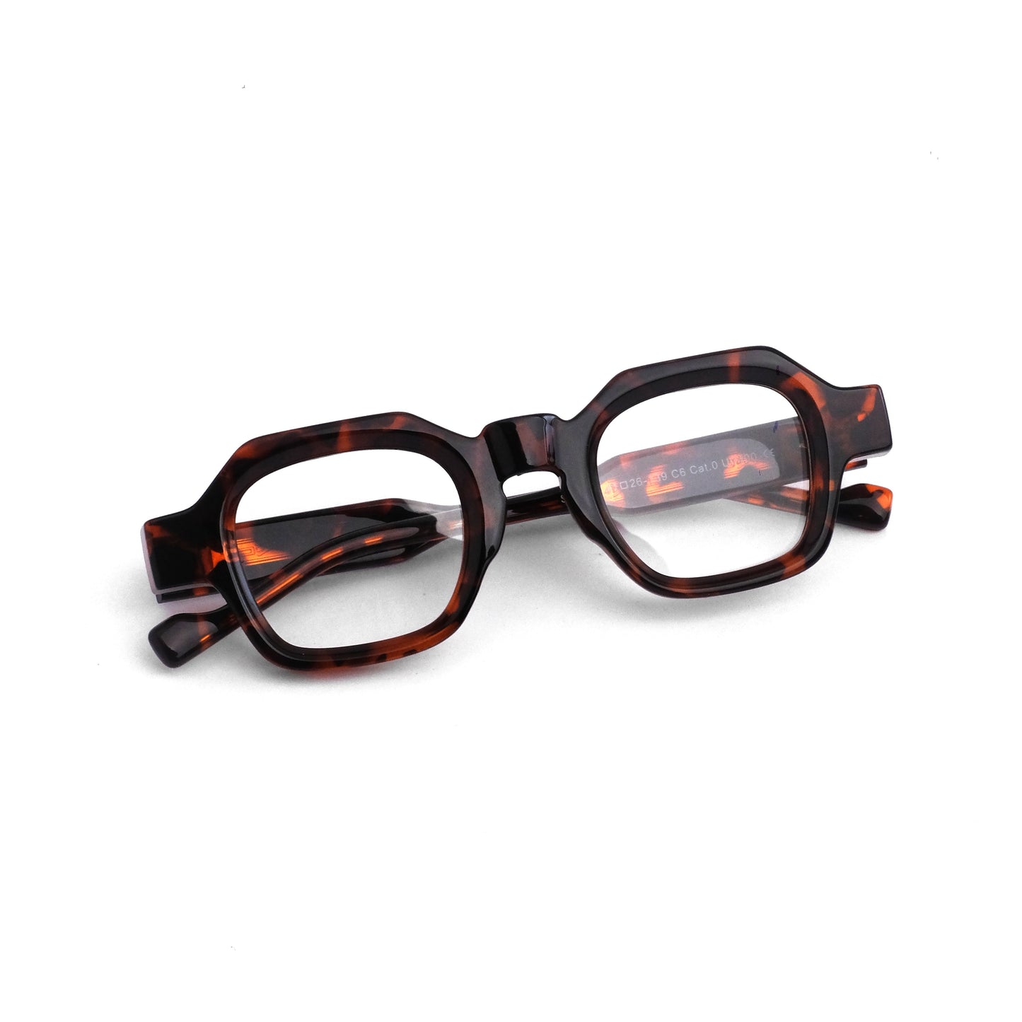 Minimal hexa leopard frame 848