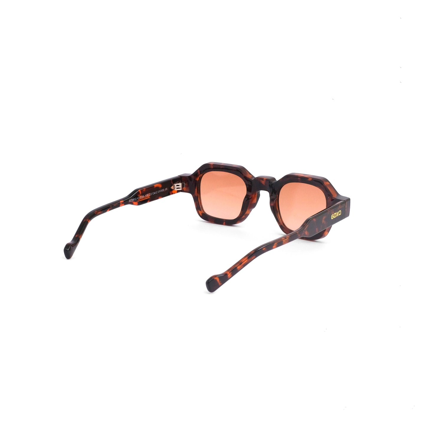Minimal hexa leopard sunglass 847