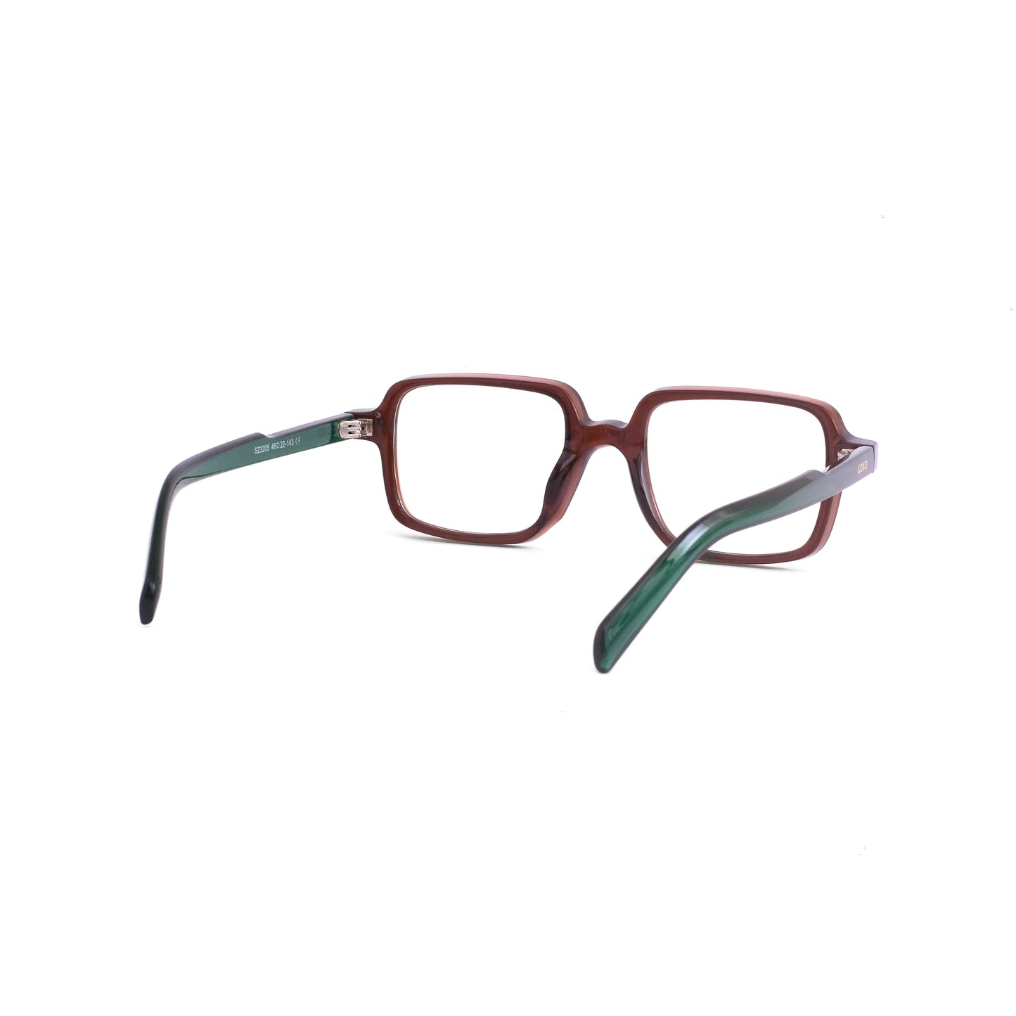 Square green-brown frame 792