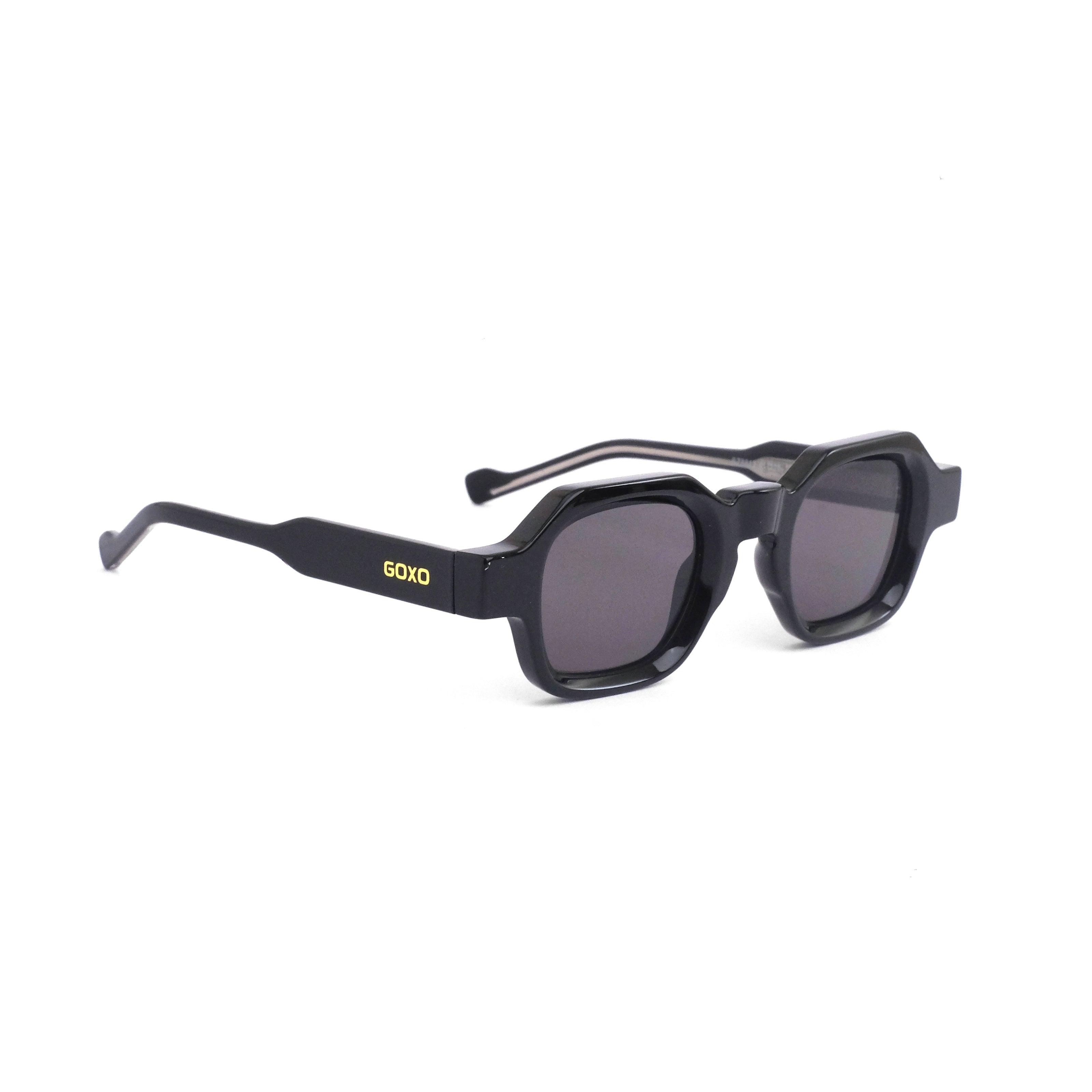 Minimal hexa black sunglass 752