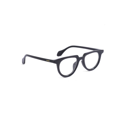 Retro black round frame 806