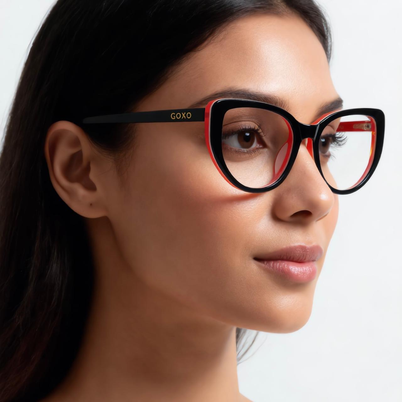 Acetate ladies premium Duel colour frames 732