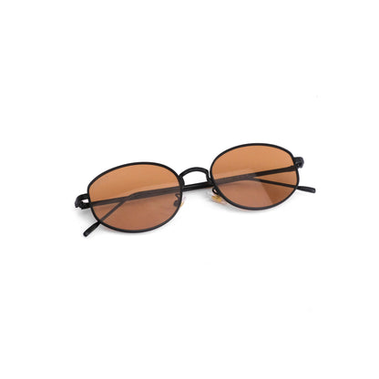 761 Metalic oval shades brown